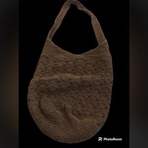Avon Fashion Macrame Hobo Bag Tan.